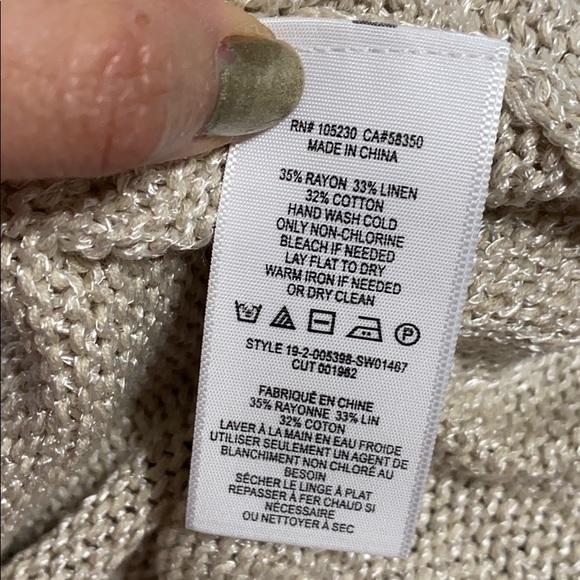 Joie Linen Blend Cam Knit Halter Tank - Picture 6 of 6